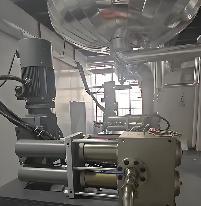 PUR熱熔膠用雙柱不停機換網器 PUR熱熔膠用雙柱不停機換網器